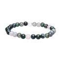 Bracciale in Agata Muschiata 6mm