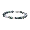 Bracelet d'agate mousse 6mm
