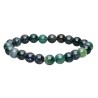 Bracelet d'agate mousse 8mm
