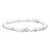 Pulseira de Howlite 6mm