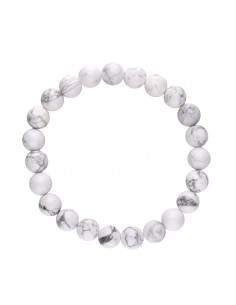 Bracciale di Howlite 8mm 2