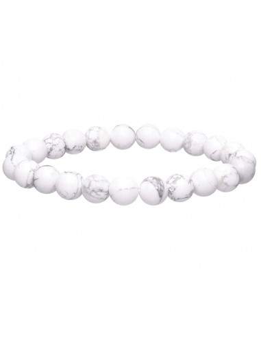 Bracciale di Howlite 8mm