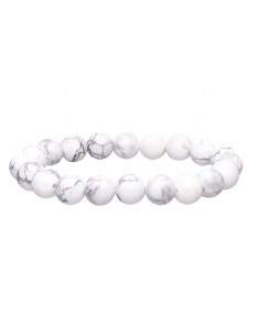 Pulsera di Howlita 10mm