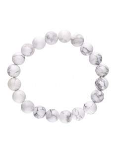 Bracelet en Howlite 10mm 2