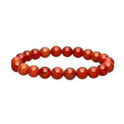 Bracciale in Giada Rossa 8mm