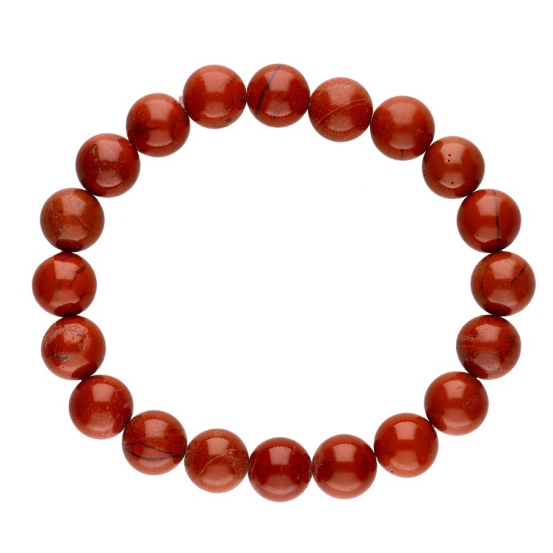 Bracciale in Giada Rossa 10mm