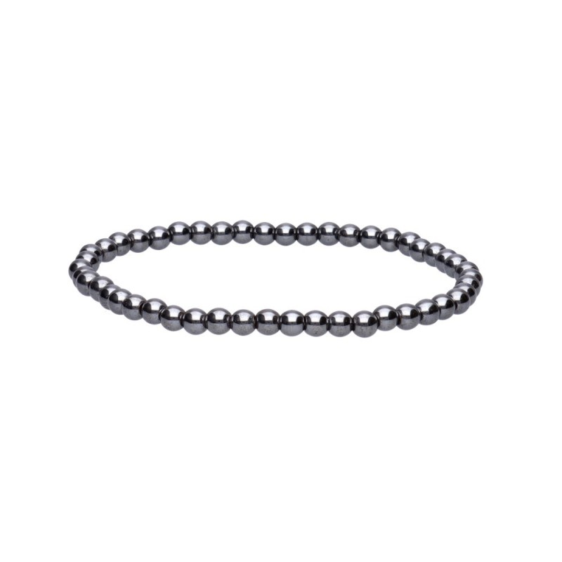 Bracciale in Ematite 4mm