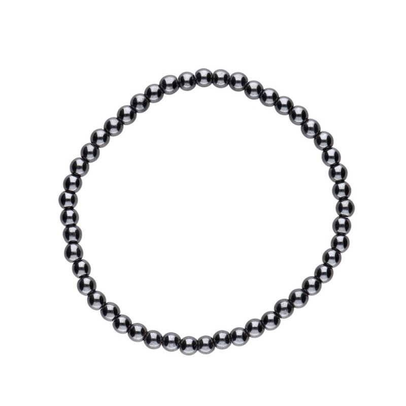 Bracciale in Ematite 4mm