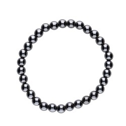 Bracciale in Ematite 6mm