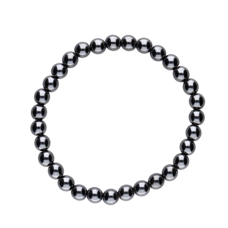 Bracciale in Ematite 6mm