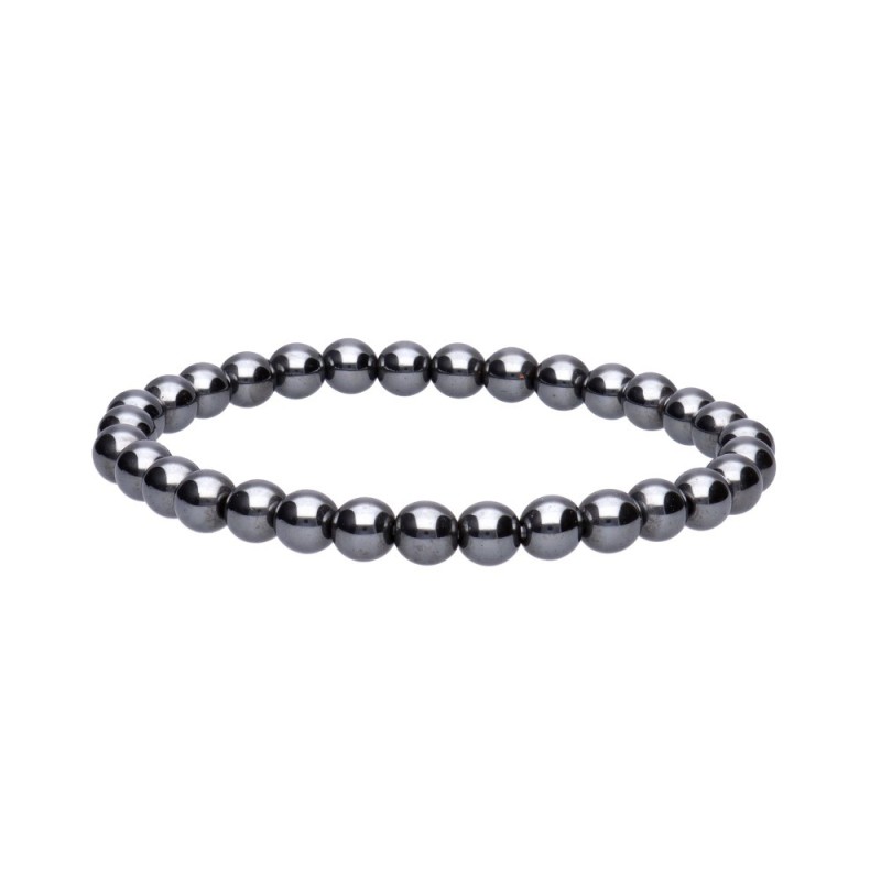 Bracciale in Ematite 6mm
