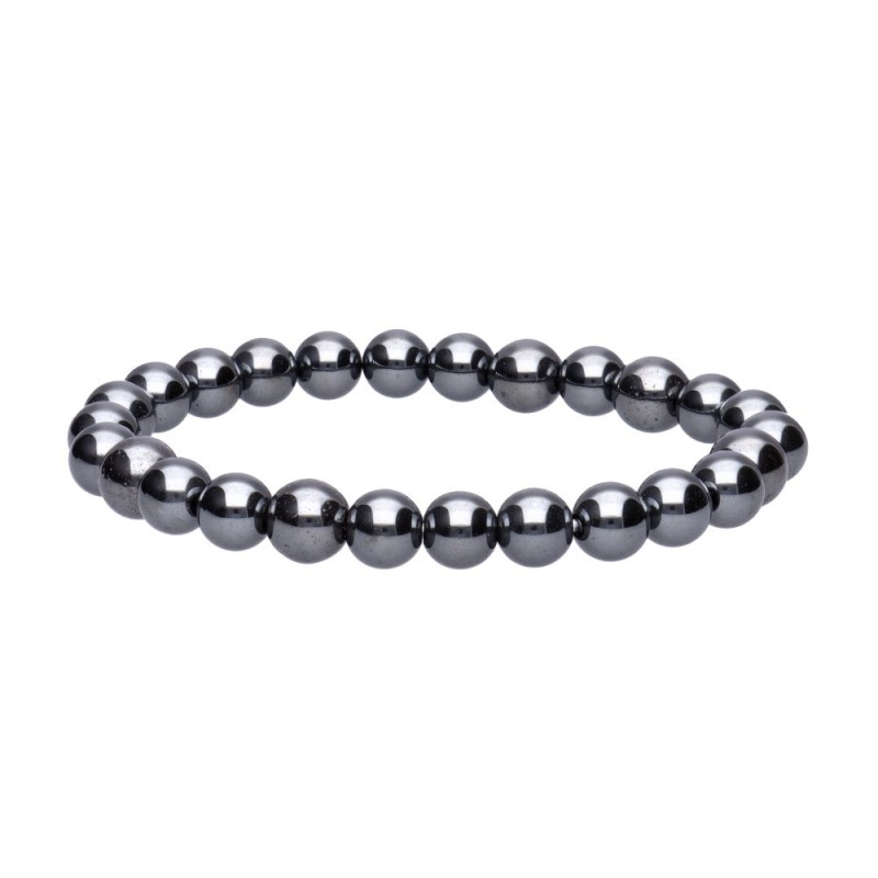 Bracciale in ematite 8mm