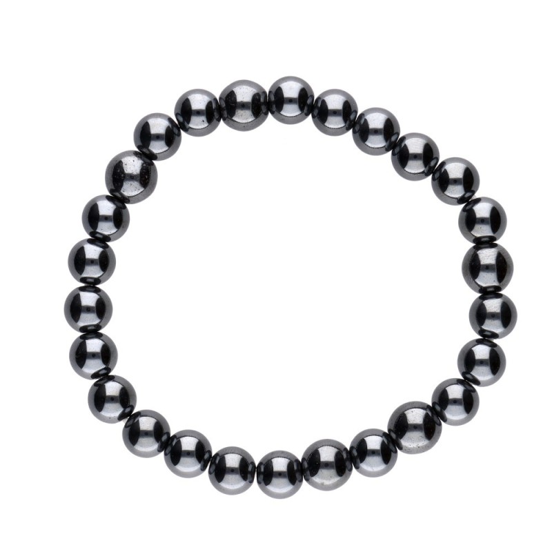 Bracciale in ematite 8mm