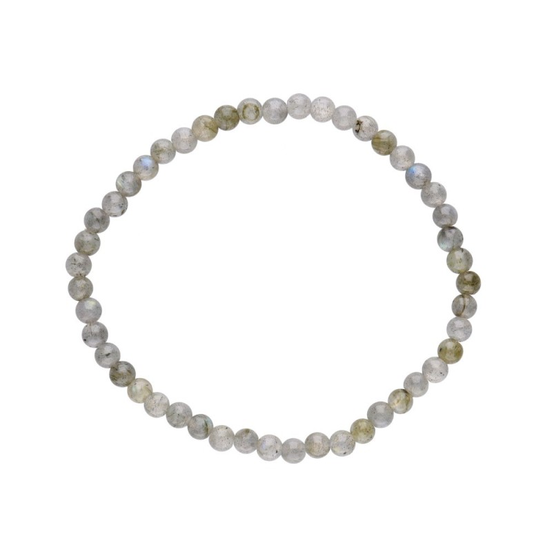 Bracciale di labradorite 4 mm