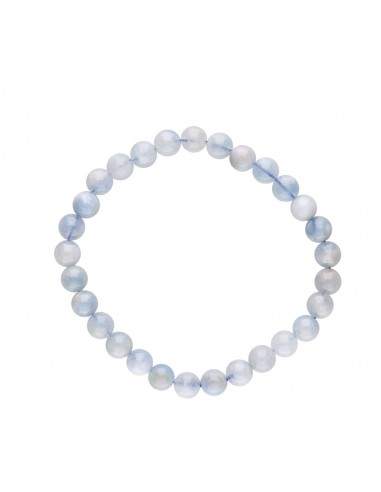Bracciale di acquamarina 6mm
