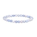 Bracelet d'aigue-marine 6mm