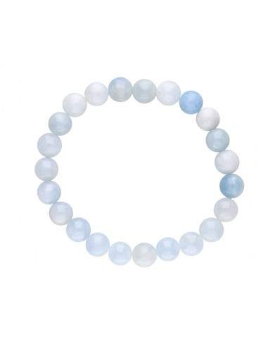 Pulsera di Aguamarina 8mm