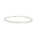 Pulseira de jade bola lisa de 4mm