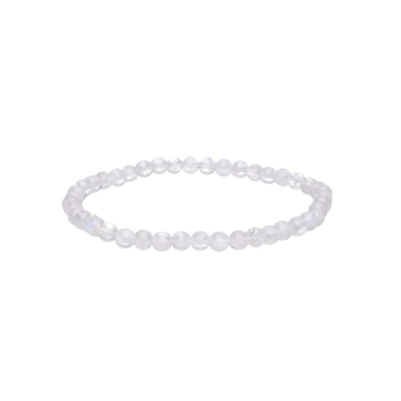 Bracciale in Pietra di Luna 4mm