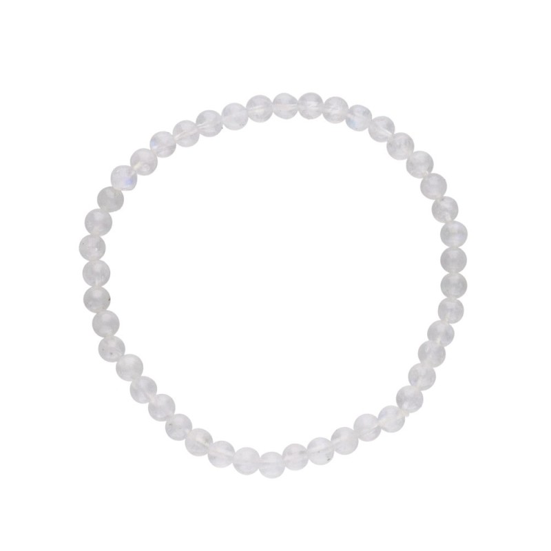 Bracciale in Pietra di Luna 4mm