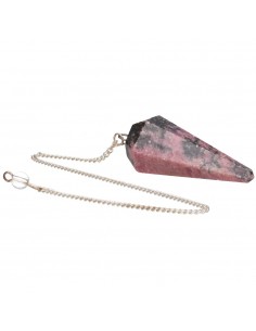 Rhodonite Faceted Pendulum... 2