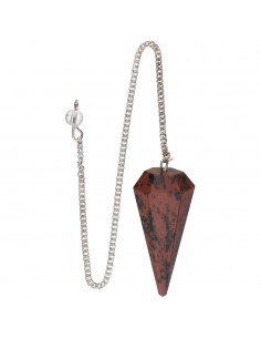 Mahogany Obsidian Faceted...