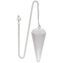 Faceted Selenite Pendulum (90)