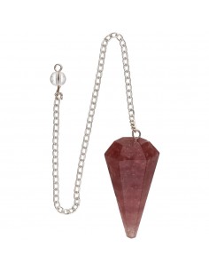 Pendule en quartz fraise...