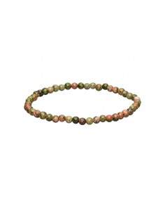 Bracciale di Unakite 4mm