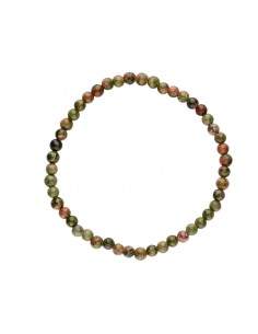Bracciale di Unakite 4mm 2