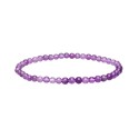 Bracelet d'améthyste 4mm