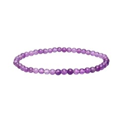 Bracciale di ametista 4 mm