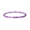 Bracciale di ametista 4 mm