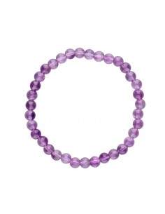 Bracciale di ametista 6mm 2