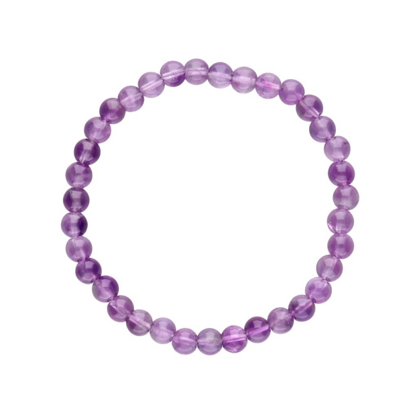 Bracciale in Amatista 6mm