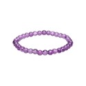 Bracelet d'améthyste 6mm