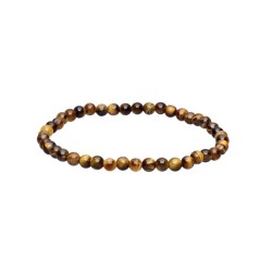 Bracciale in occhio di tigre 4 mm