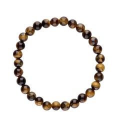 Bracciale in Occhio di Tigre 6mm