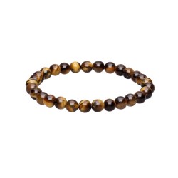 Bracciale in Occhio di Tigre 6mm
