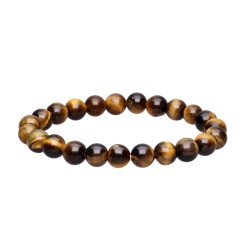 Bracciale in Occhio di Tigre 8 mm