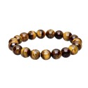 Bracciale in Occhio di Tigre 10mm