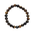 Grey Falcon Eye Bracelet 8 mm