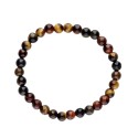 Bracelet d'yeux mixtes 6mm