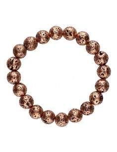 Bracelet en lave plaqué... 2