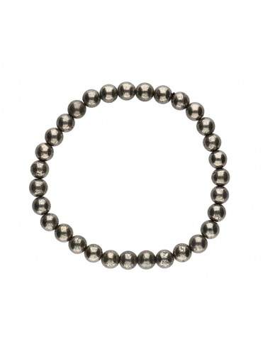 Pulseira de pirita 6mm