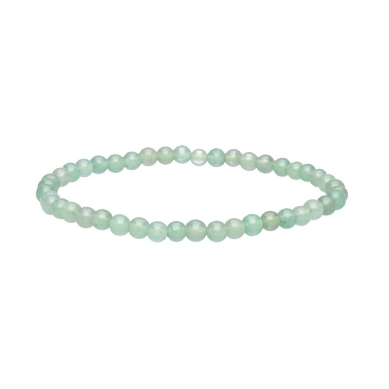 Bracciale in Quarzo Verde 4mm