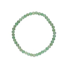 Bracciale in Quarzo Verde 4mm