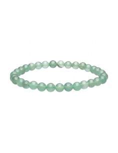 Pulsera di Quarzo Verde 6mm
