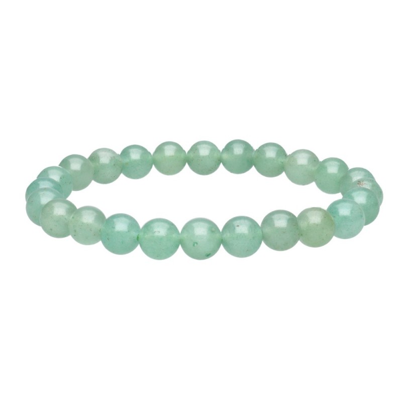 Bracciale in Quarzo Verde 8mm