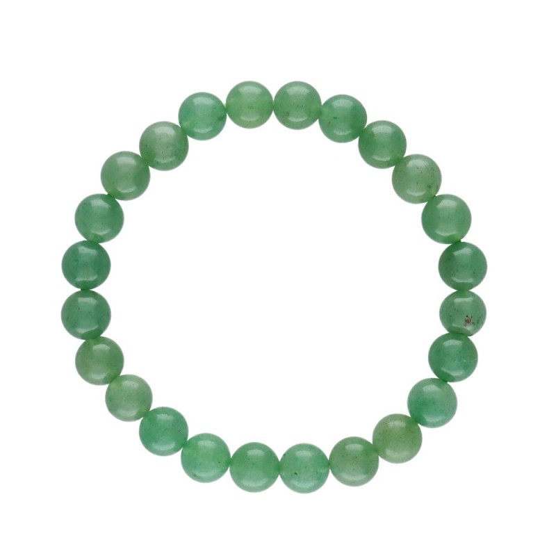 Bracciale in Quarzo Verde 8mm
